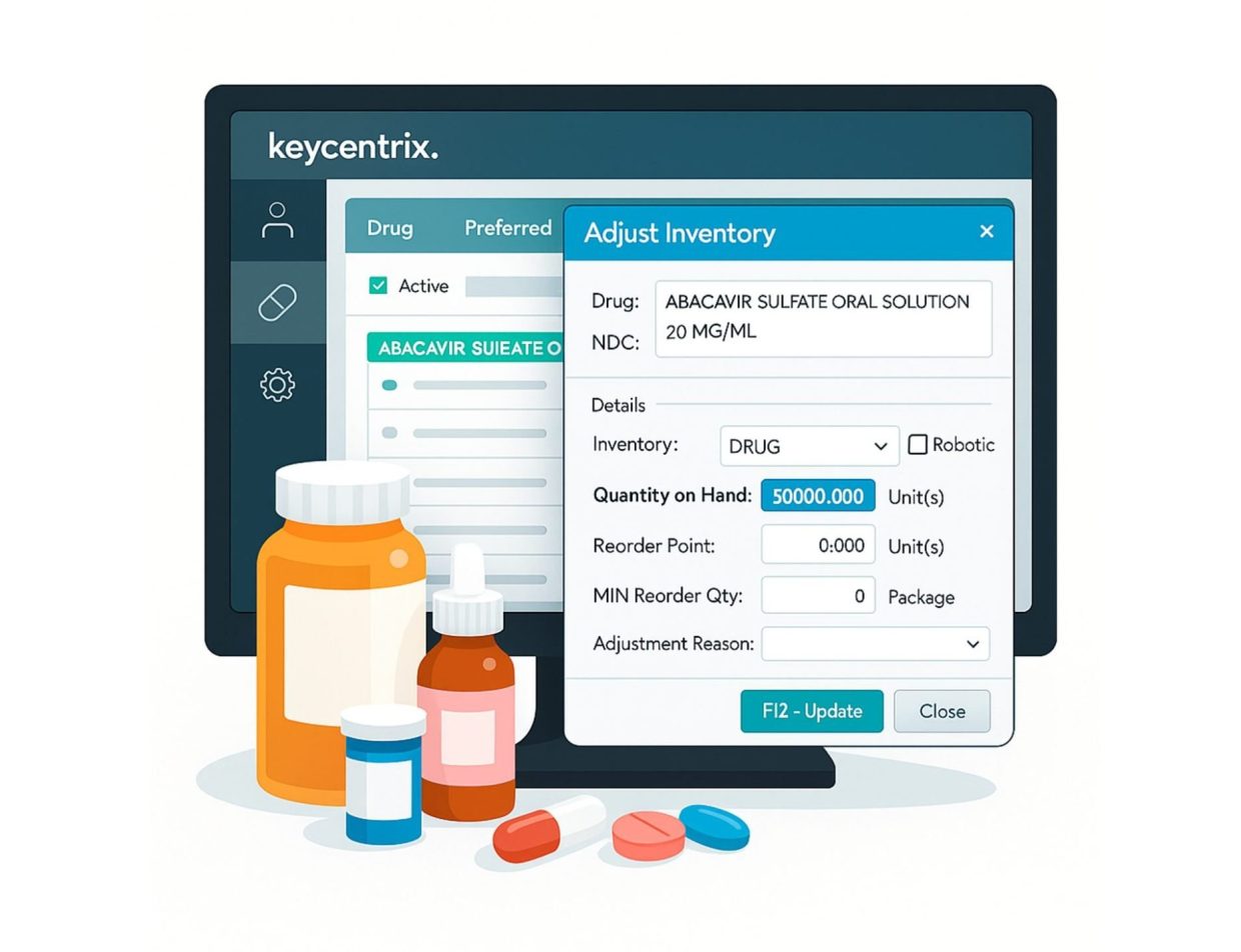Keycentrix Inventory Management